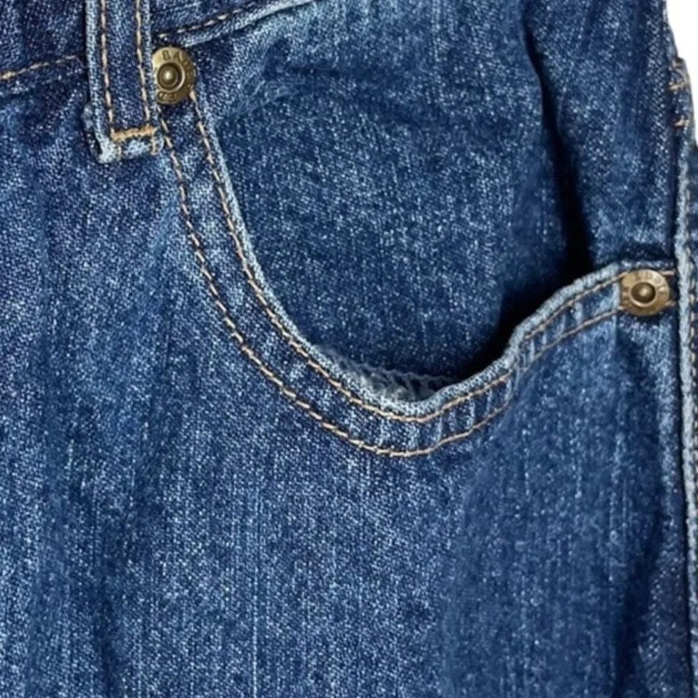 Vintage Eddie Bauer Blue Denim Maxi Skirt 18 - Picture 4 of 11